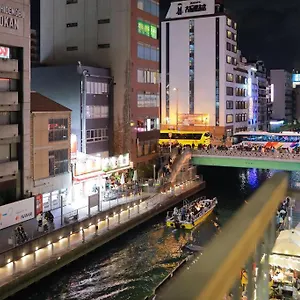  Apartment 道頓堀民泊31＆mini浮世絵美術館、道頓堀心斎橋真ん中、家族旅行、family Trip Japan